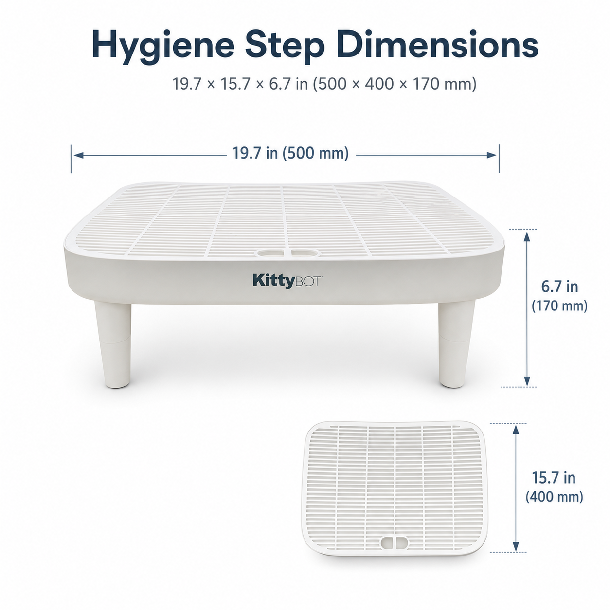 KittyBOT Hygiene Step for Automatic Cat Litter Box