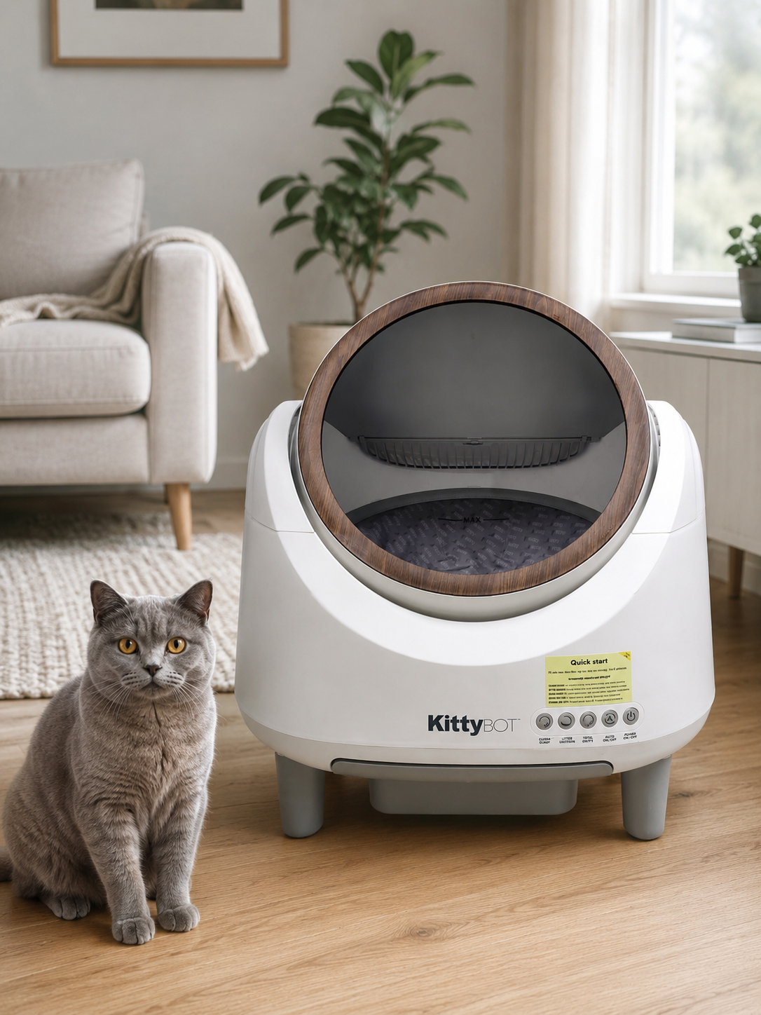 KittyBOT Automatic Cat Litter Box