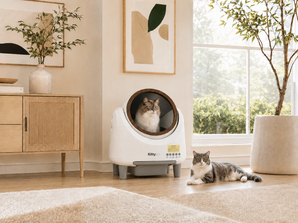 KittyBOT Automatic Cat Litter Box