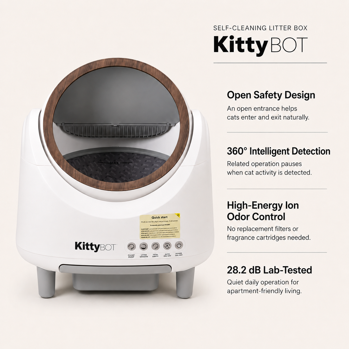 KittyBOT Automatic Cat Litter Box